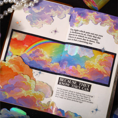 1 Roll Journey Through The Clouds Series Clouds and Sunset Theme Tape