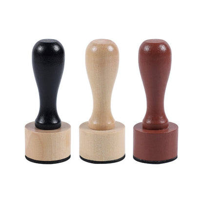 1 Wooden Handle Coloring Sponge Stamp removable sponge brush