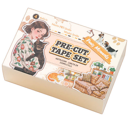 4 Rolls Surprise Time Series INS Characters Life Theme Tape Box