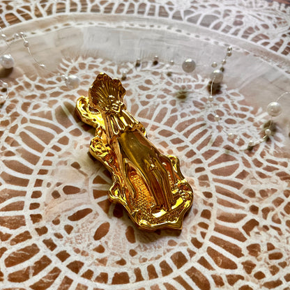 1 Pc Noblewoman's Hand Vintage Handbook Metal Clip