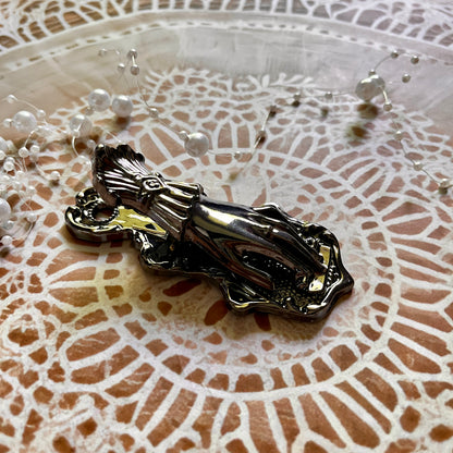 1 Pc Noblewoman's Hand Vintage Handbook Metal Clip