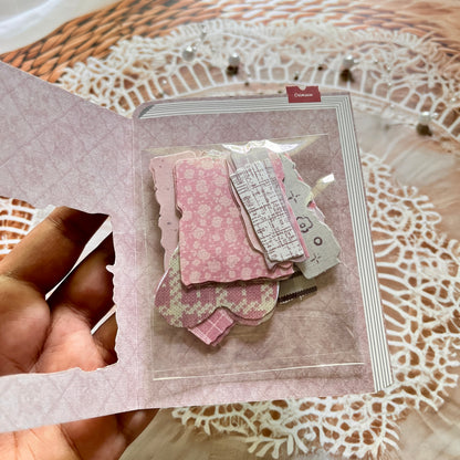 50 pcs Fragment Fabric Series Vintage stickers