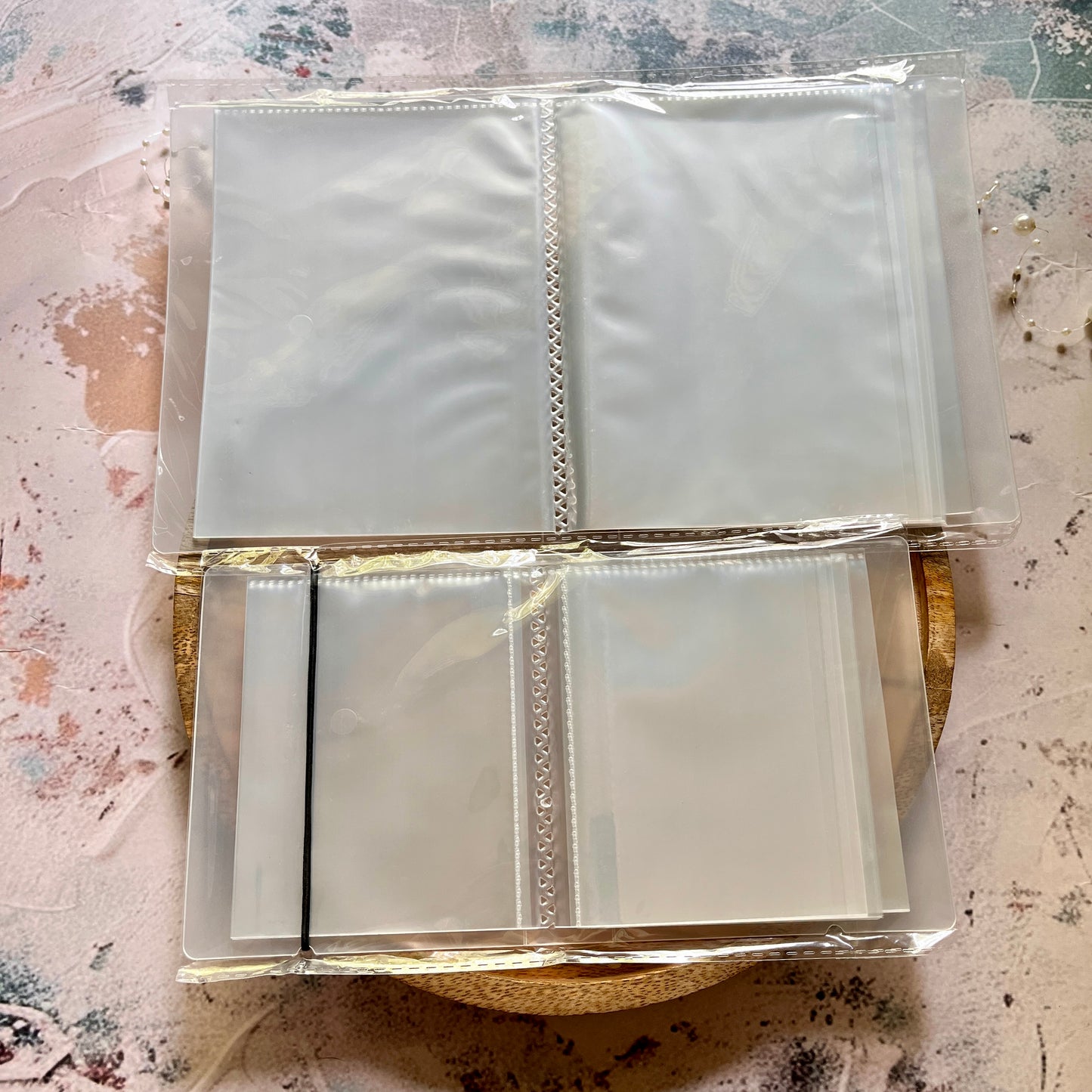 40-Pocket Storage Album with Pocket inserts for Stickers, Cards, Photos