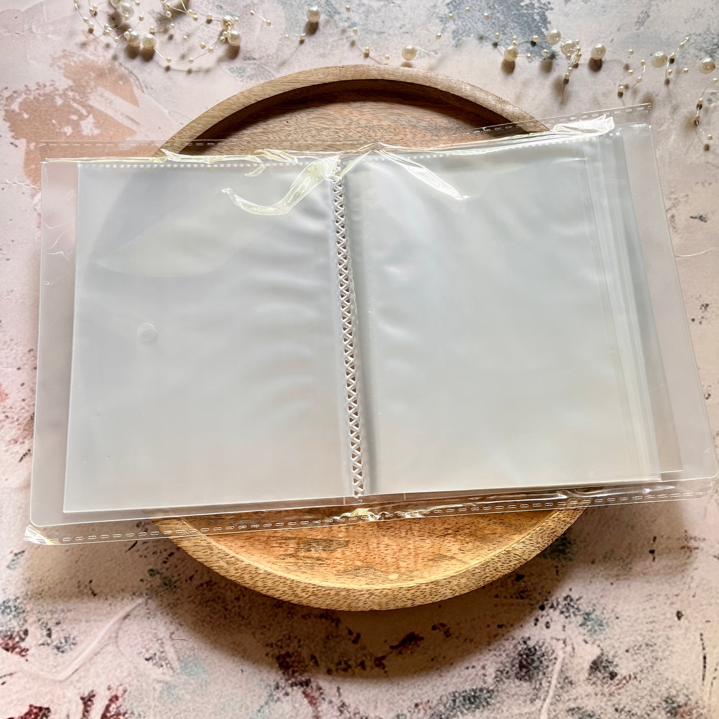 40-Pocket Storage Album with Pocket inserts for Stickers, Cards, Photos