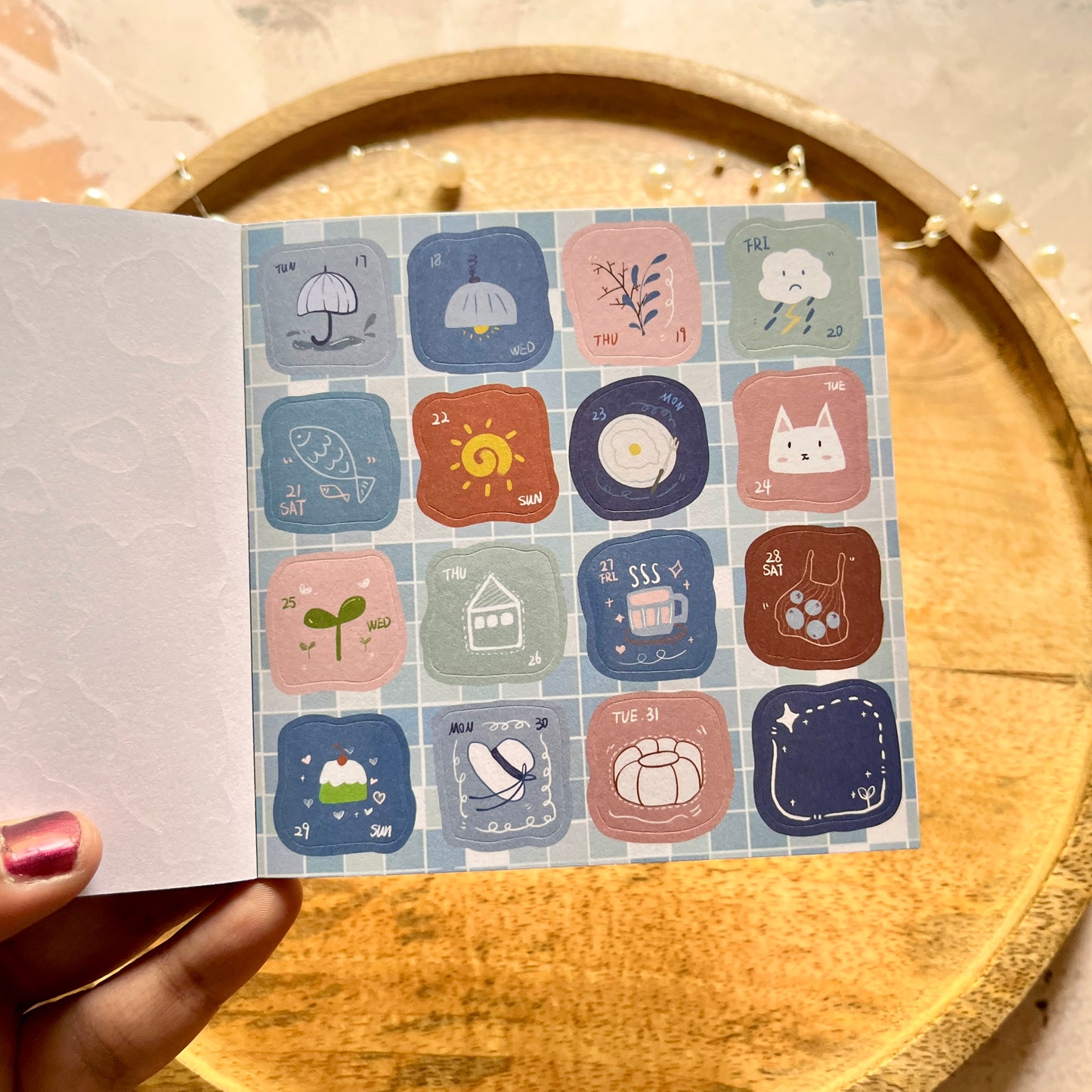 30 sheets Cute Animal and Character designed by Muroo Sticker Book