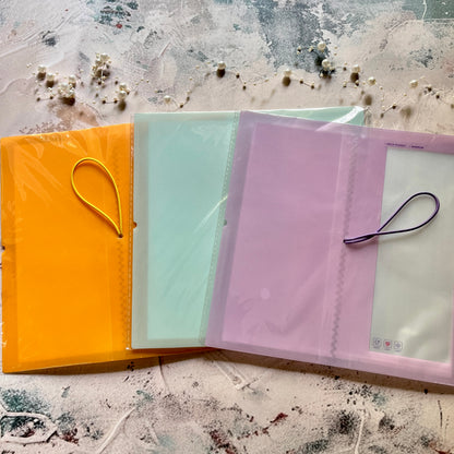 30 Pockets Macaron Deco Stickers Mini Storage Folder