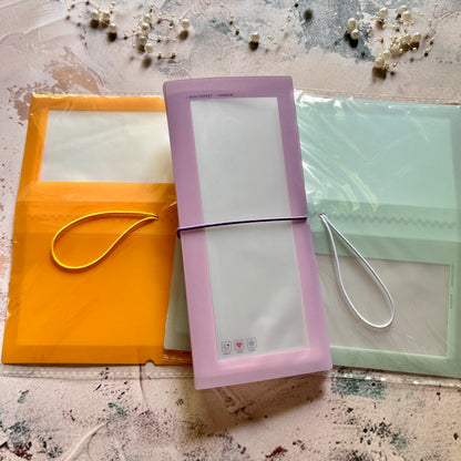 30 Pockets Macaron Deco Stickers Mini Storage Folder