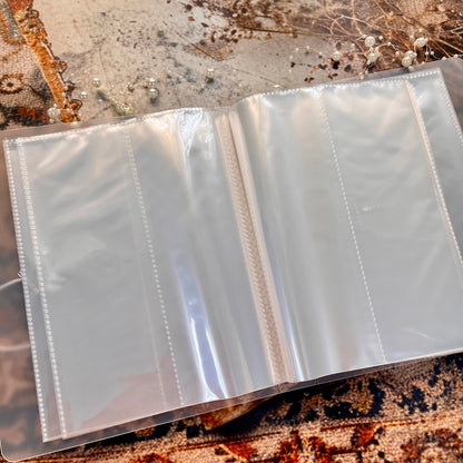 1 Pc Large Capacity Transparent Frosted PP Strap Sticker Tape Organizer