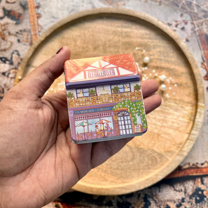 1 Pc Creative Mini Tin Box for Storage
