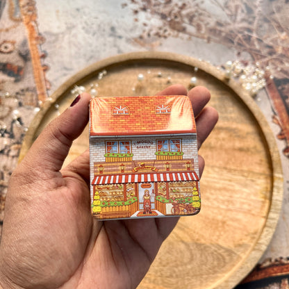 1 Pc Creative Mini Tin Box for Storage