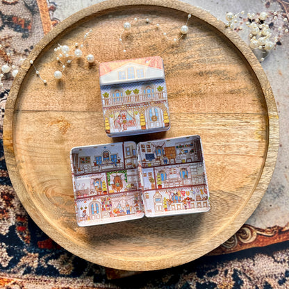 1 Pc Creative Mini Tin Box for Storage