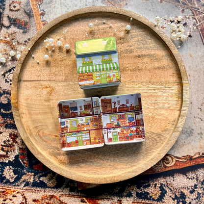 1 Pc Creative Mini Tin Box for Storage