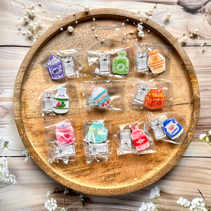 1 Pc Creative Cartoon Drink Bottle-Shaped Cute Clip