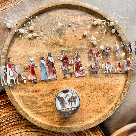 1 Pc Tibetan Pastoral Songs Character Sample Tape