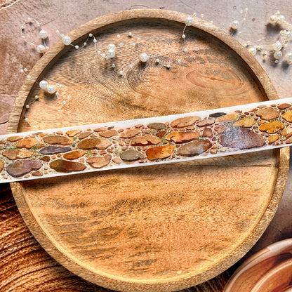 1 Pc Ancient Brick Road Landscape Washi Sample Tape