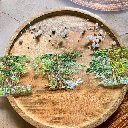 Lush Green Forest Trees Large Pet Tape for Journaling