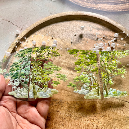 Lush Green Forest Trees Large Pet Tape for Journaling