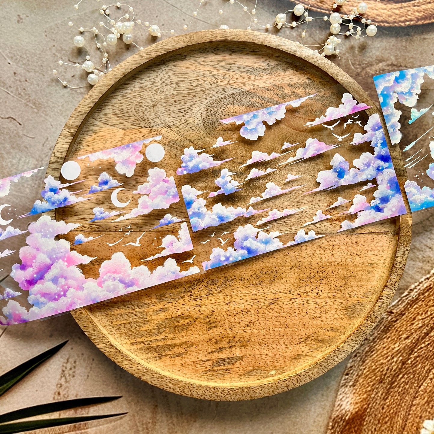 Cloud Dreams Shallow Song Large PET Landscaping Tape