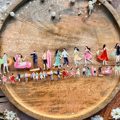 Sunshine Afternoon to the seaside Character Pet Tape for Journaling