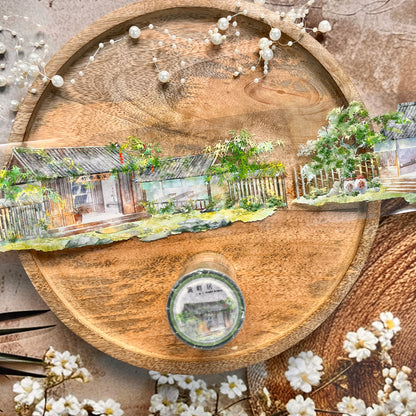 Spring Willow Ancient Hedgerow house PET Landscaping Tape