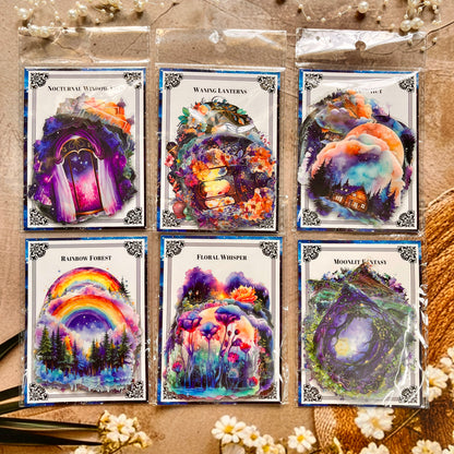 20 pcs Mystic Fantasy Series Dream Wonderland Stickers