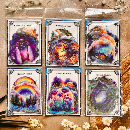 20 pcs Mystic Fantasy Series Dream Wonderland Stickers