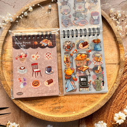 20 Sheets Chasing Dreams Lifestyle Series Lifestyle themed sticker Book