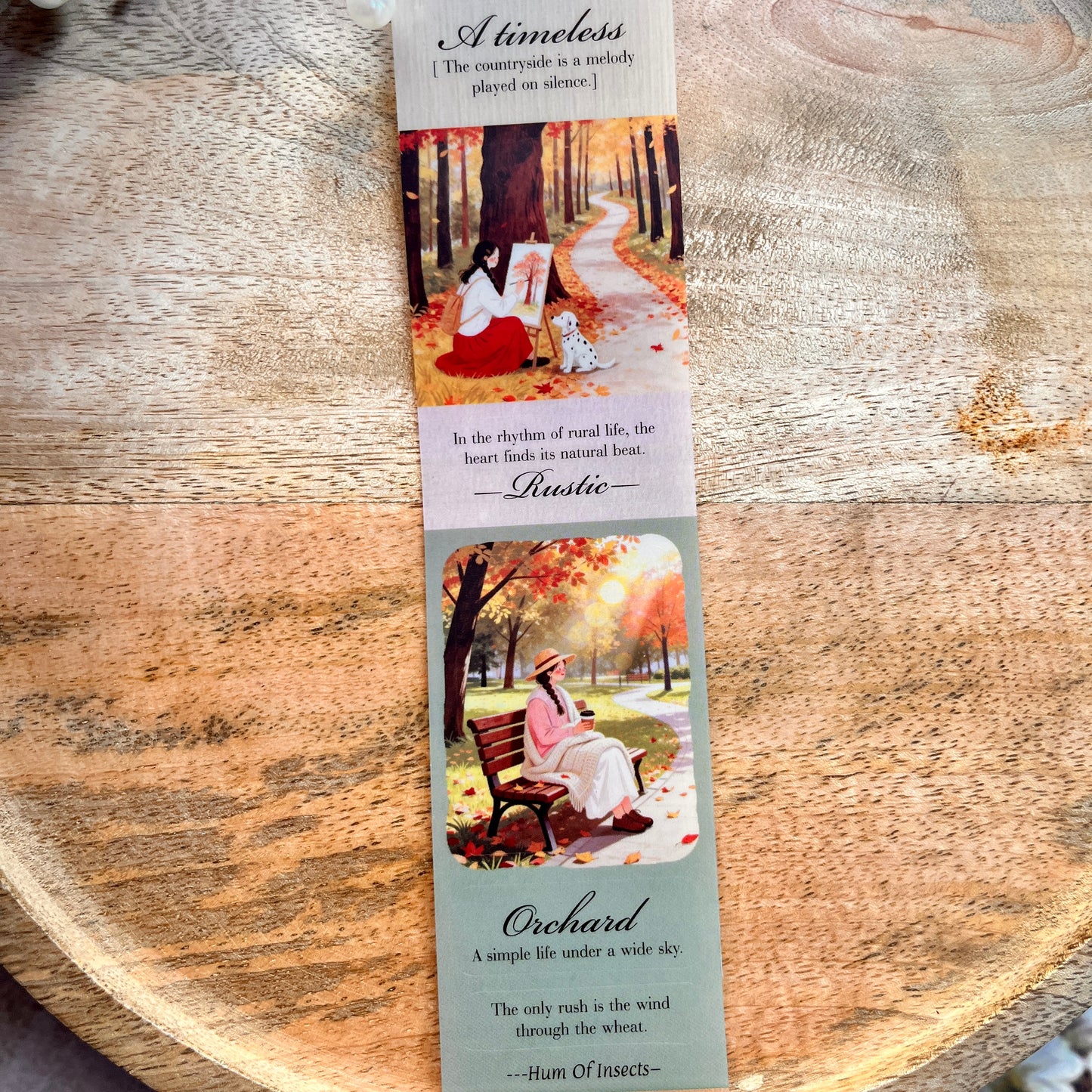 1 roll Leisurely Holiday Series Vacation themed scrapbooking Tape