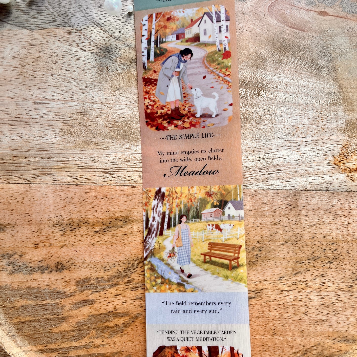 1 roll Leisurely Holiday Series Vacation themed scrapbooking Tape
