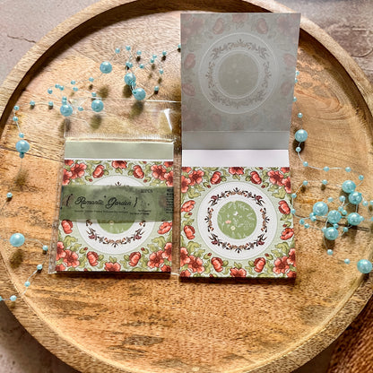 30 Sheets Retro Border Wonderful Story of Flowers Series Decoration Material