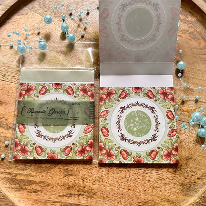 30 Sheets Retro Border Wonderful Story of Flowers Series Decoration Material