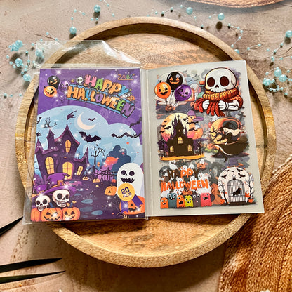 20 Sheets Halloween Castle Creative Sticker Book
