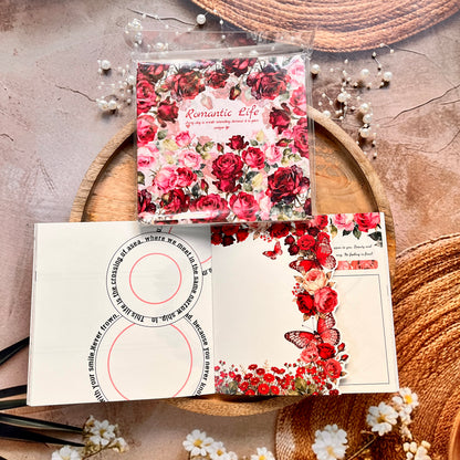 1 Pc Instagram-style notebook with irregular pages for journaling