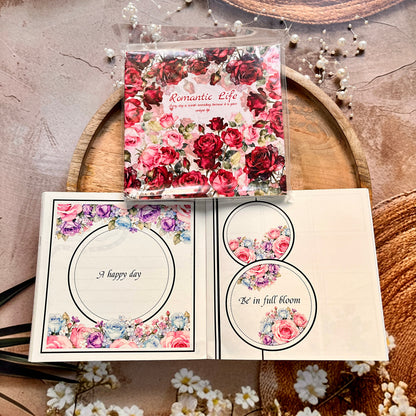 1 Pc Instagram-style notebook with irregular pages for journaling