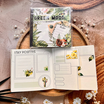 1 Pc Instagram-style notebook with irregular pages for journaling