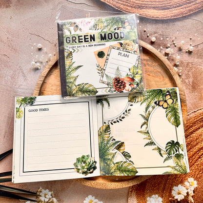 1 Pc Instagram-style notebook with irregular pages for journaling
