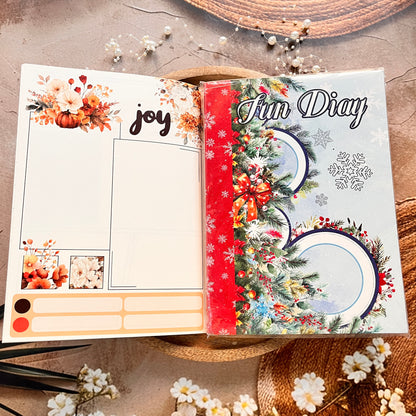 1 Pc Instagram-style notebook with irregular pages for journaling