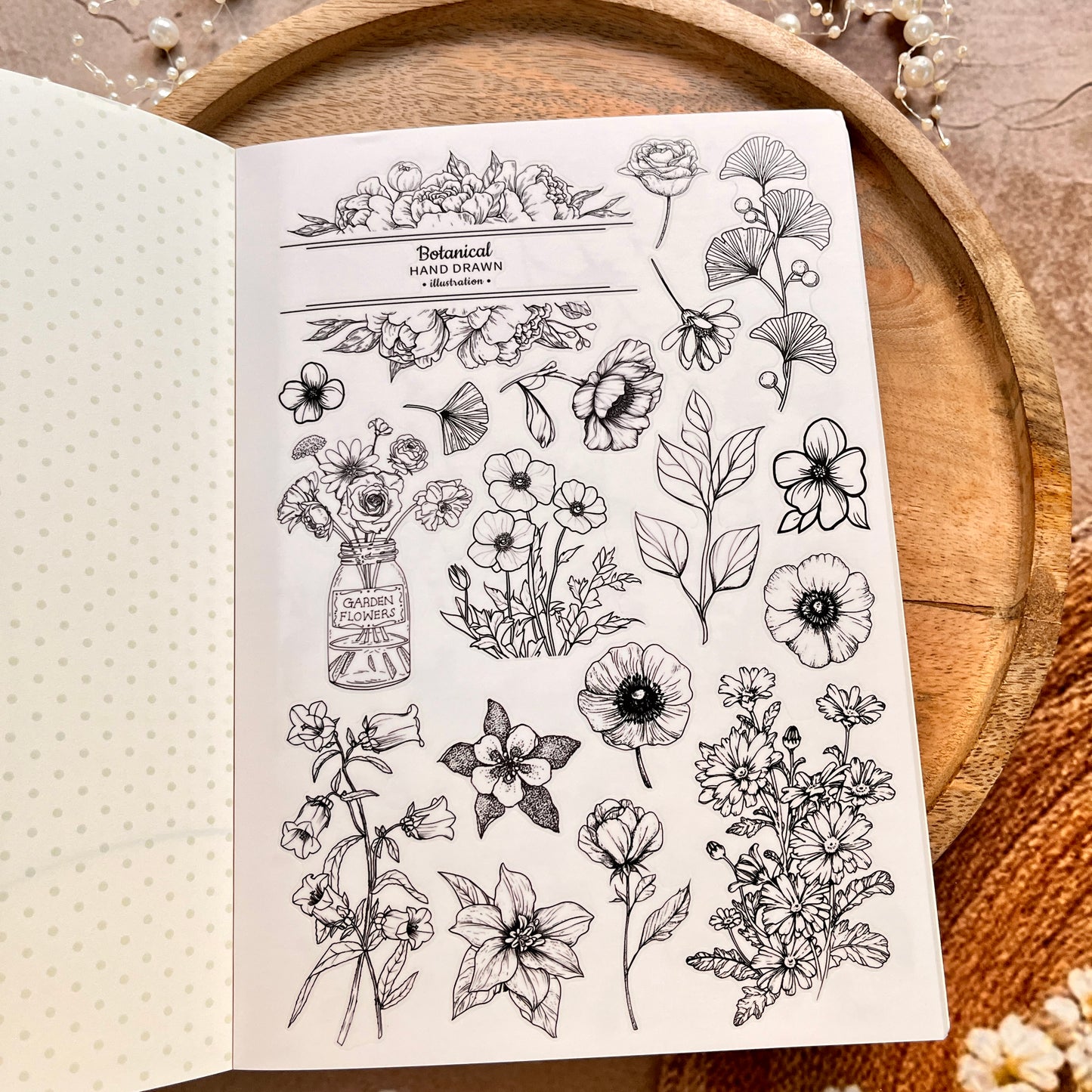 1 Pc Instagram-style notebook with irregular pages for journaling
