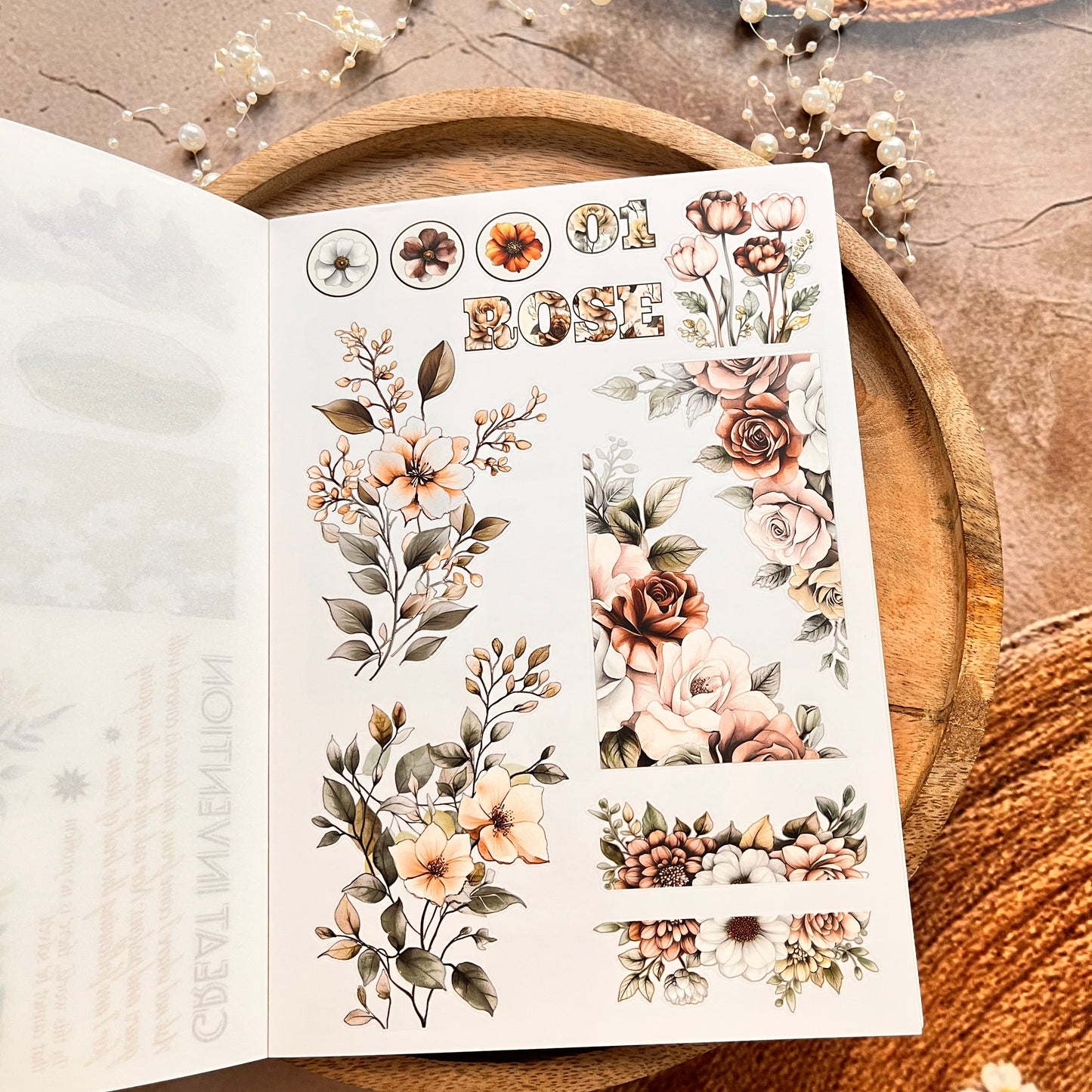 1 Pc Instagram-style notebook with irregular pages for journaling