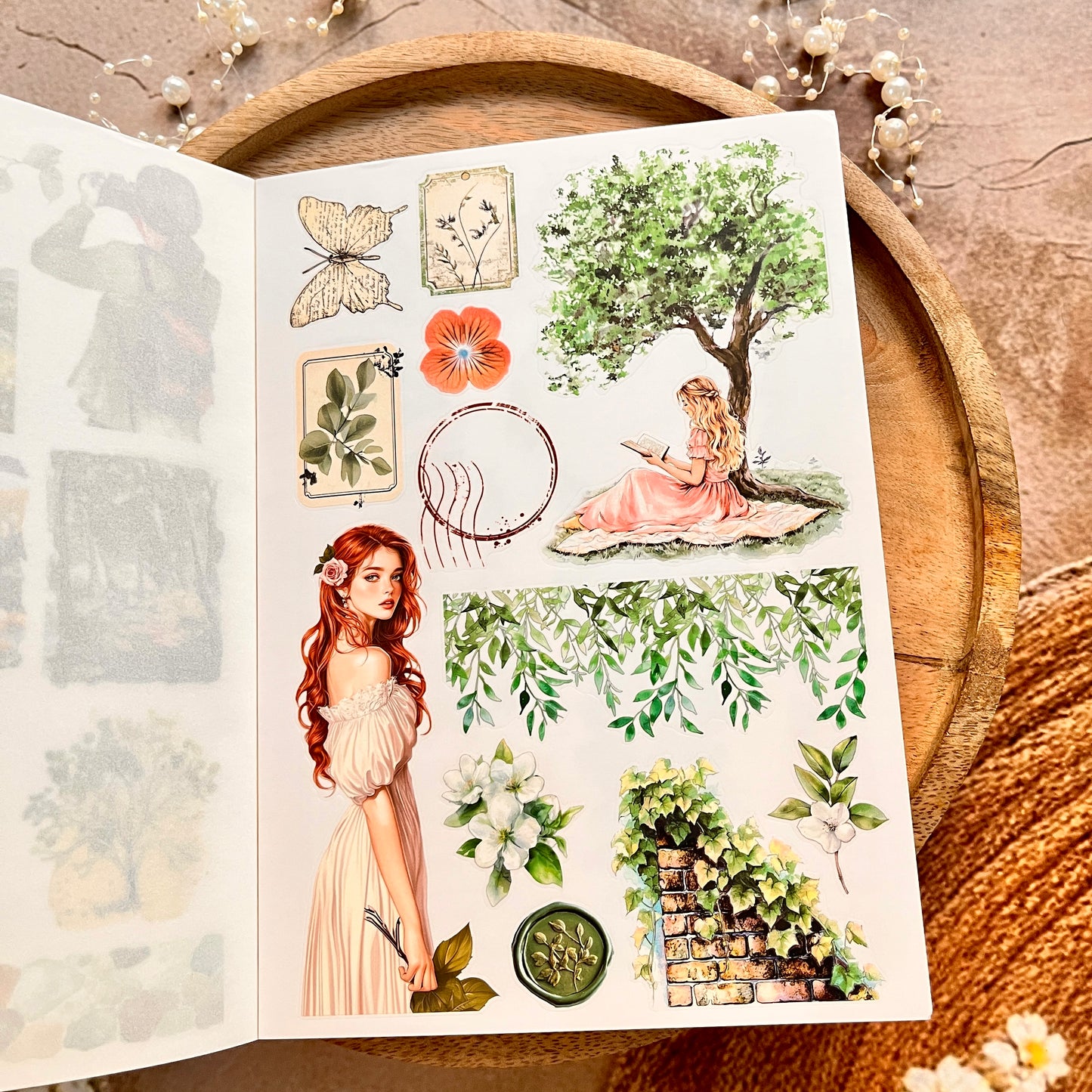 1 Pc Instagram-style notebook with irregular pages for journaling