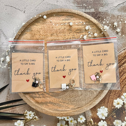 1 Pc Fun Pencil Holder Charm Pocket Hug Card Set Thank-You Gifts