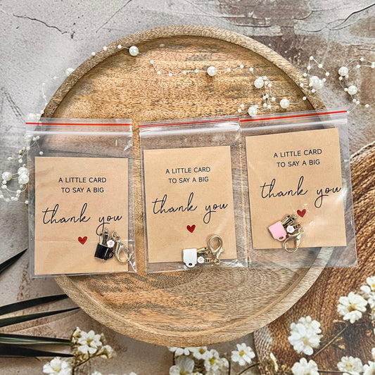 1 Pc Fun Pencil Holder Charm Pocket Hug Card Set Thank-You Gifts