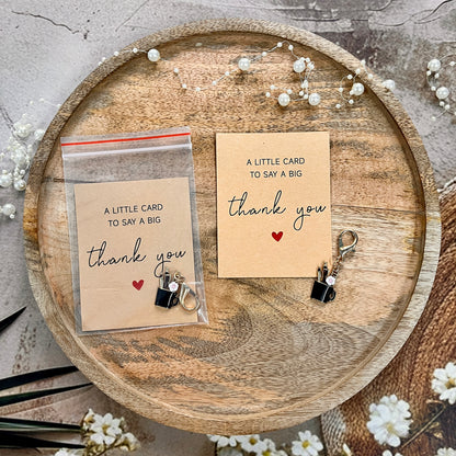 1 Pc Fun Pencil Holder Charm Pocket Hug Card Set Thank-You Gifts