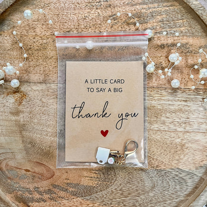 1 Pc Fun Pencil Holder Charm Pocket Hug Card Set Thank-You Gifts