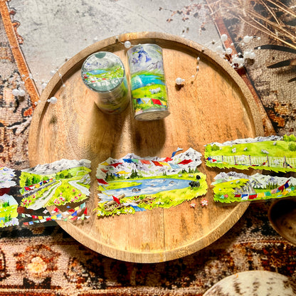 Mountains are Calling Scenic Pet Tape for Journaling