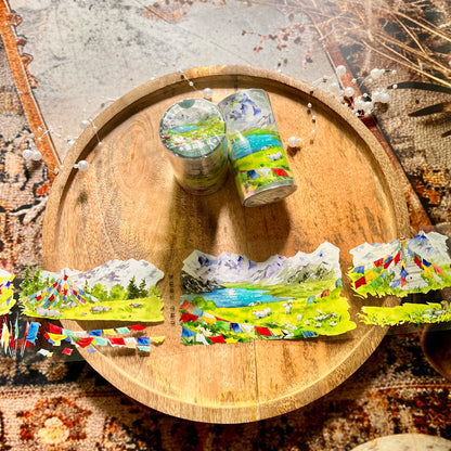 Mountains are Calling Scenic Pet Tape for Journaling