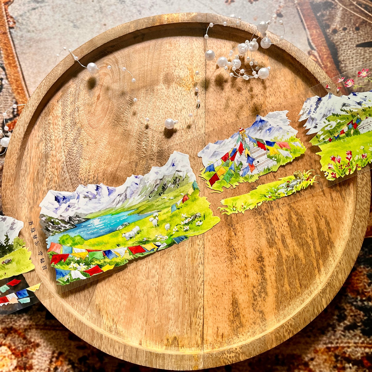 Mountains are Calling Scenic Pet Tape for Journaling