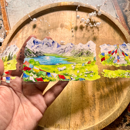 Mountains are Calling Scenic Pet Tape for Journaling