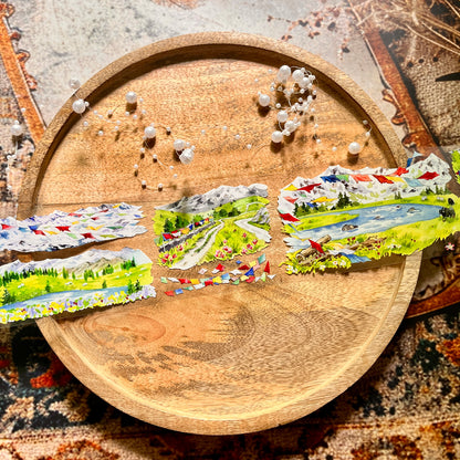 Mountains are Calling Scenic Pet Tape for Journaling