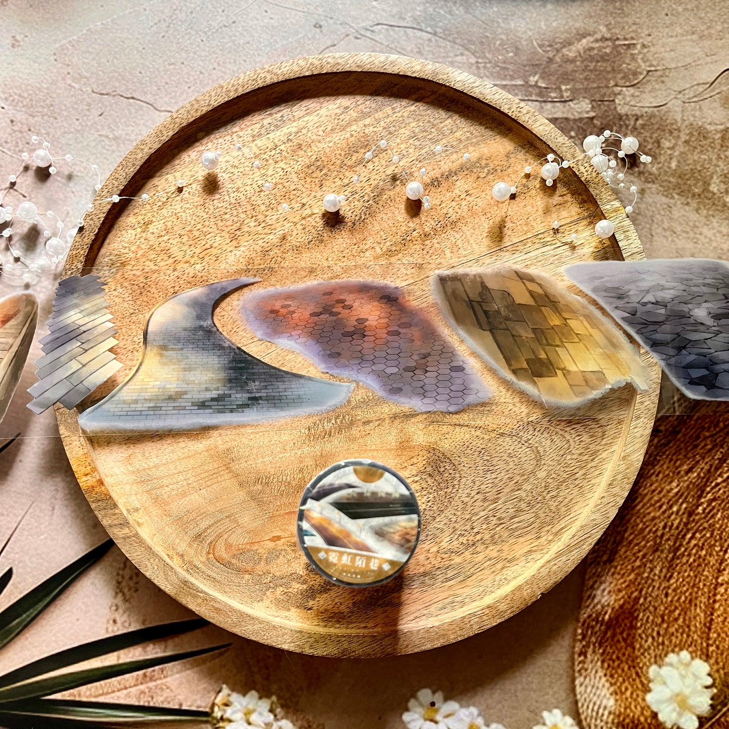 Neon Alley Lane Night Road Pet Tape for Journaling